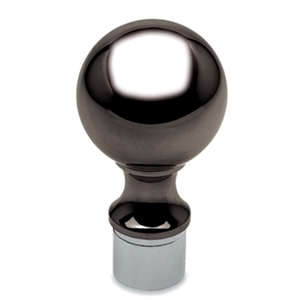 Ändpropp kula, Ø38,1 mm, Antracit